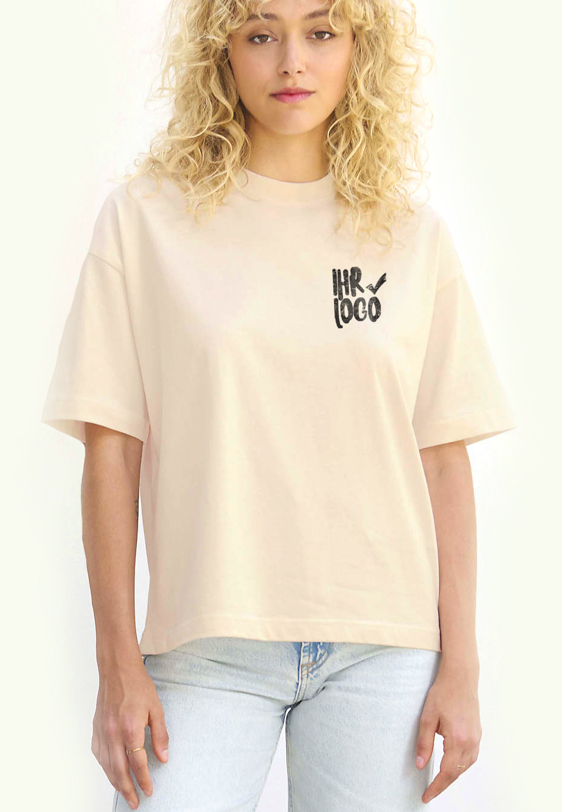 Boxy Oversized Damen T-Shirt 180gsm SO
