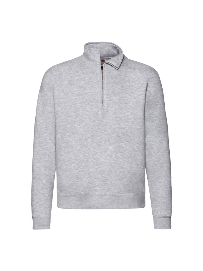 Premium Zip Neck Raglan Sweat Herren 280gsm FOL