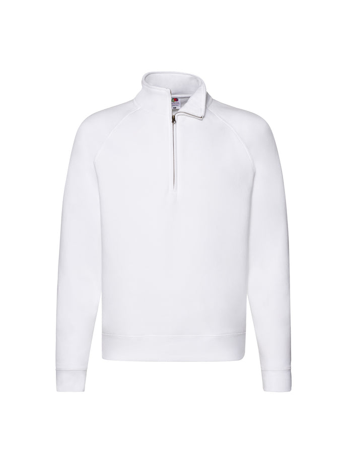 Premium Zip Neck Raglan Sweat Herren 280gsm FOL