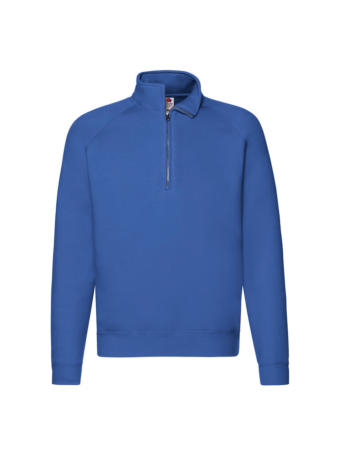 Premium Zip Neck Raglan Sweat Herren 280gsm FOL