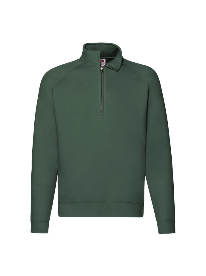 Premium Zip Neck Raglan Sweat Herren 280gsm FOL