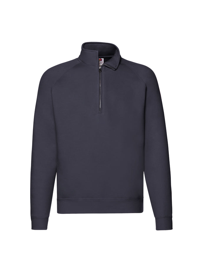 Premium Zip Neck Raglan Sweat Herren 280gsm FOL