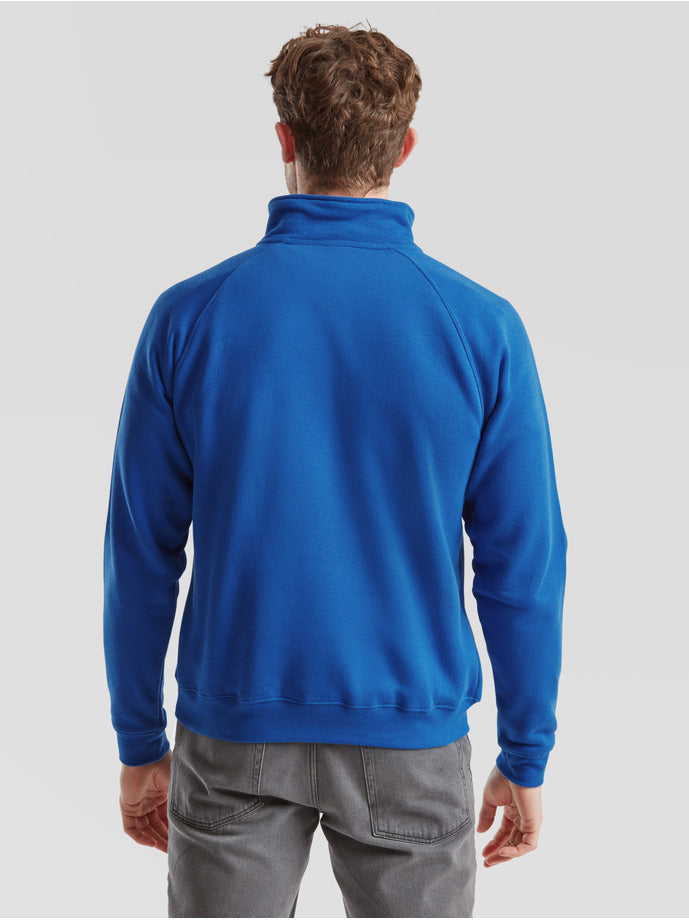 Premium Zip Neck Raglan Sweat Herren 280gsm FOL