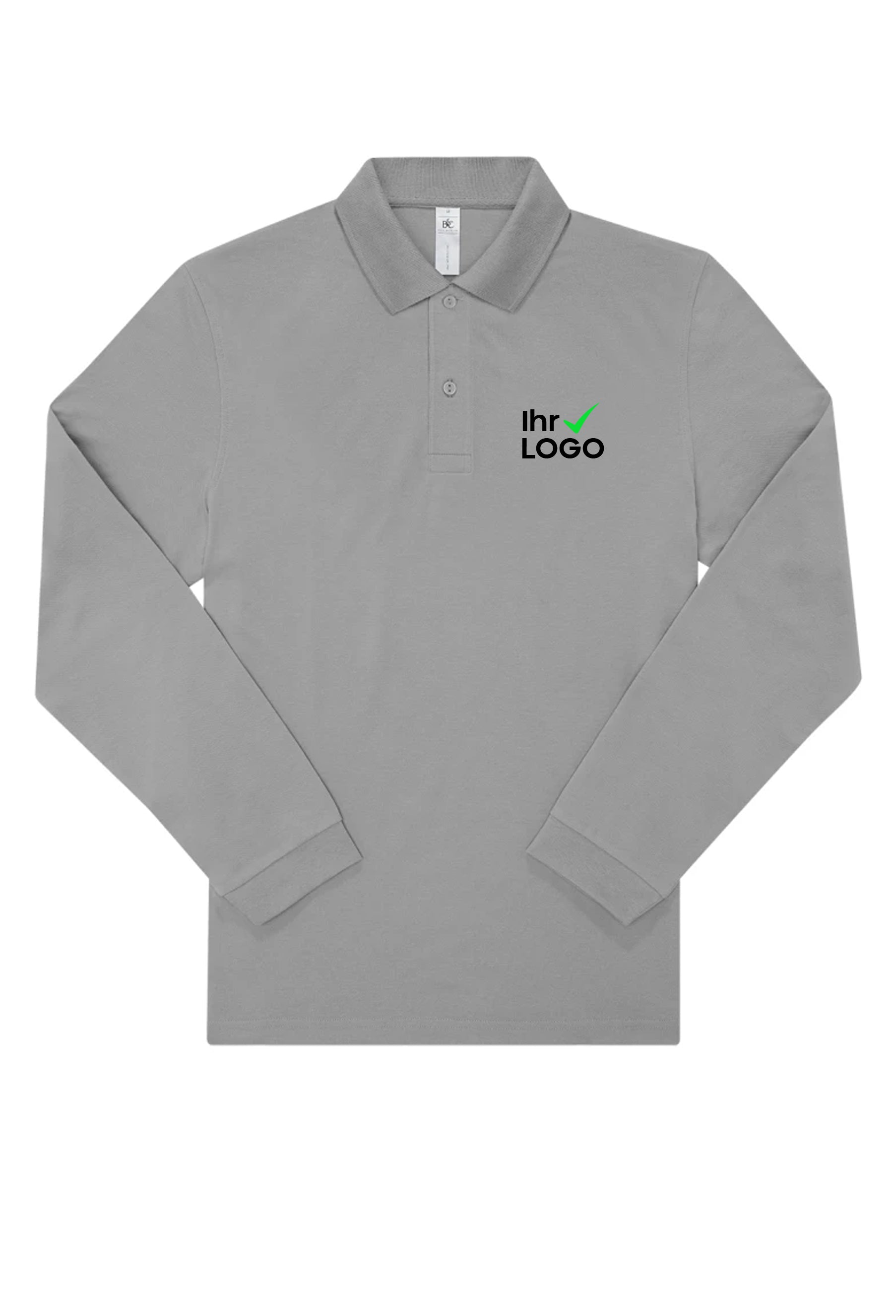 Langarm POLO T-Shirt Herren 180gsm BC