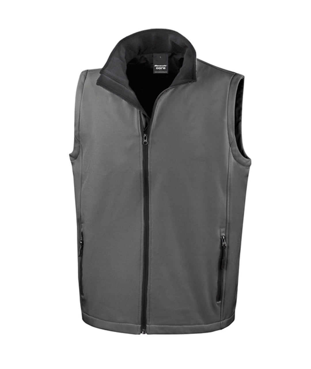 Herren Softshell Bodywarmer with Recycled Fleece Inner RES