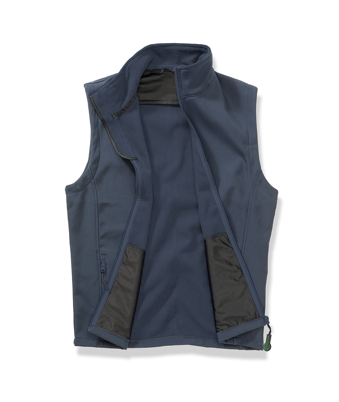Herren Softshell Bodywarmer with Recycled Fleece Inner RES