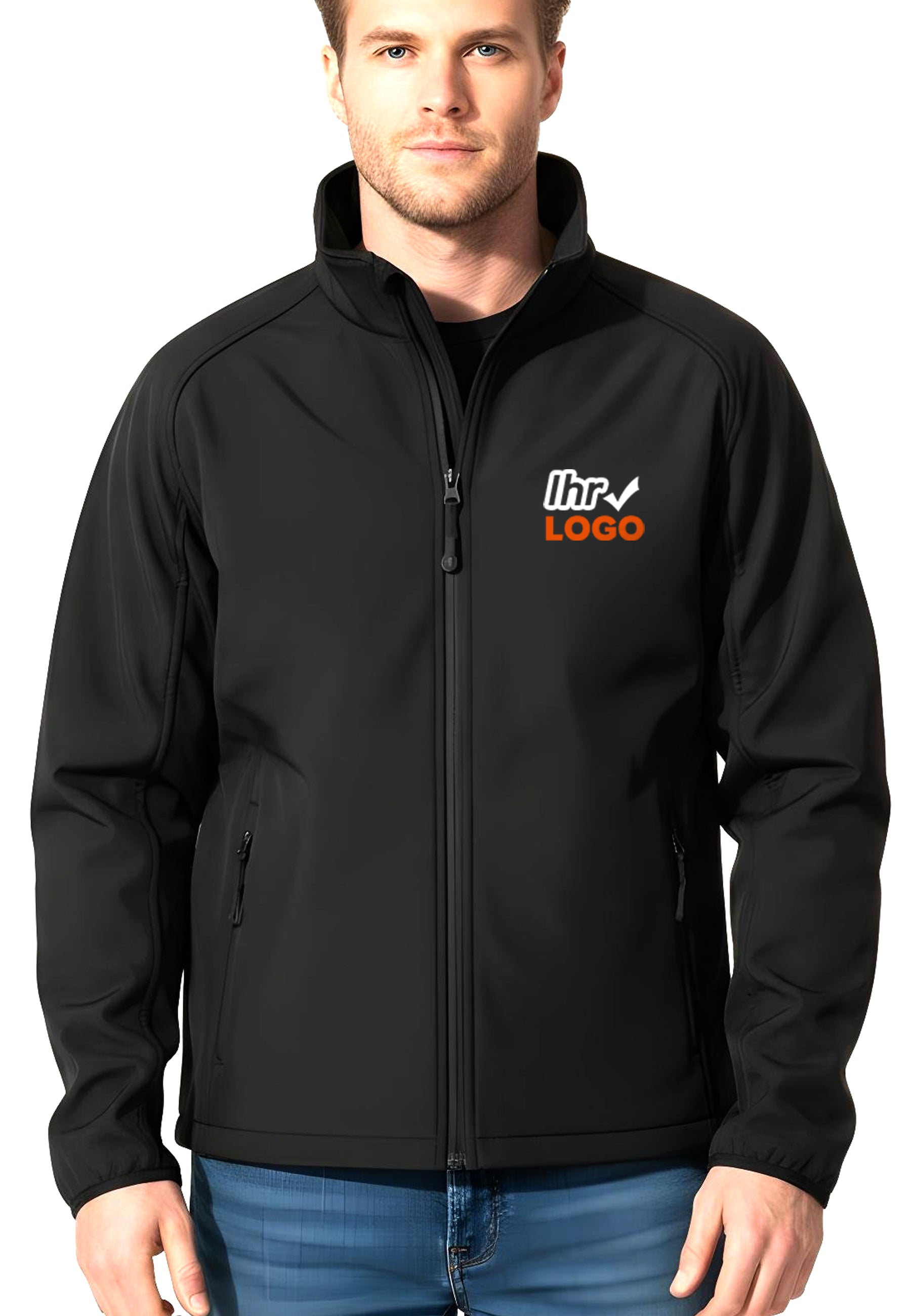 Herren Softshell Jacket with Recycled Fleece Inner RES