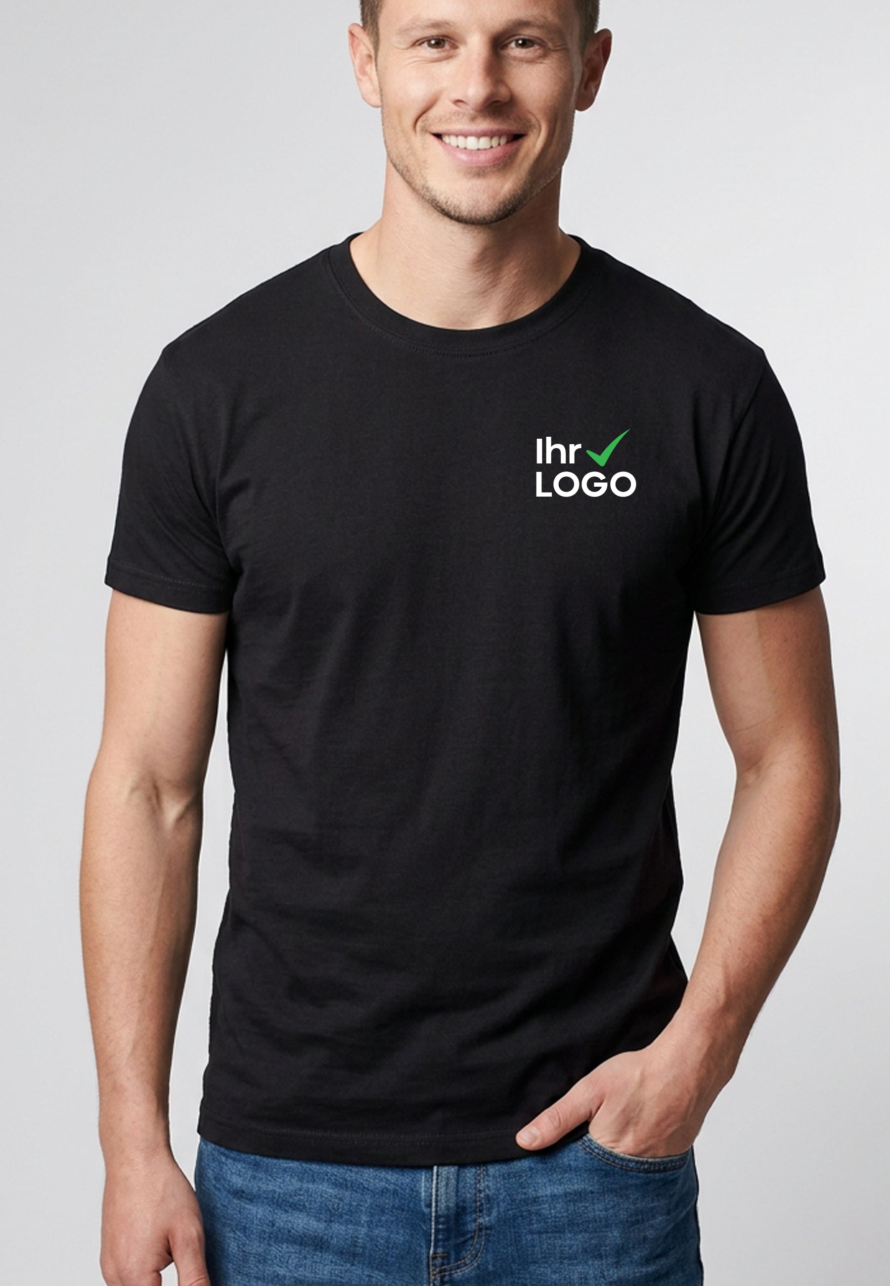 Round neck Herren Imperial T-Shirt 190 g/m² SOL