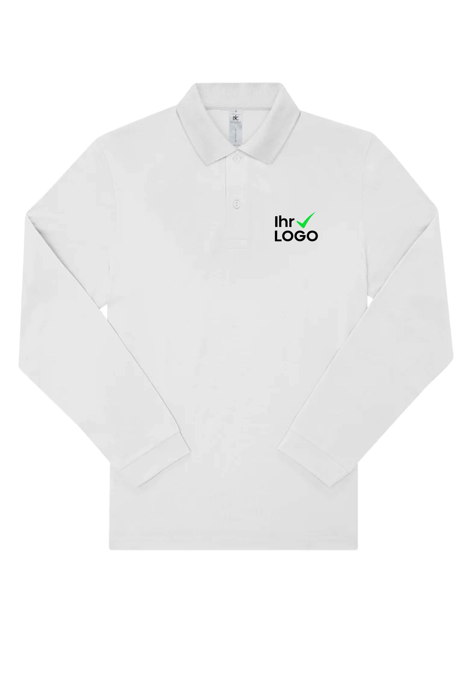 Langarm POLO T-Shirt Herren 180gsm BC